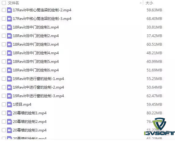 Revit建筑施工圖高級視頻，最后一版課程百度云免費下載