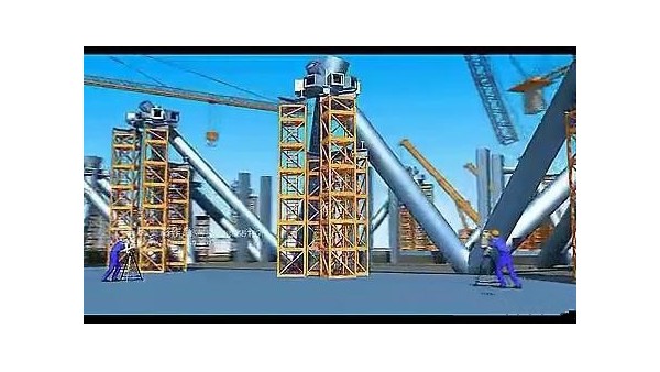 橋梁施工動畫是用什么軟件制作的？