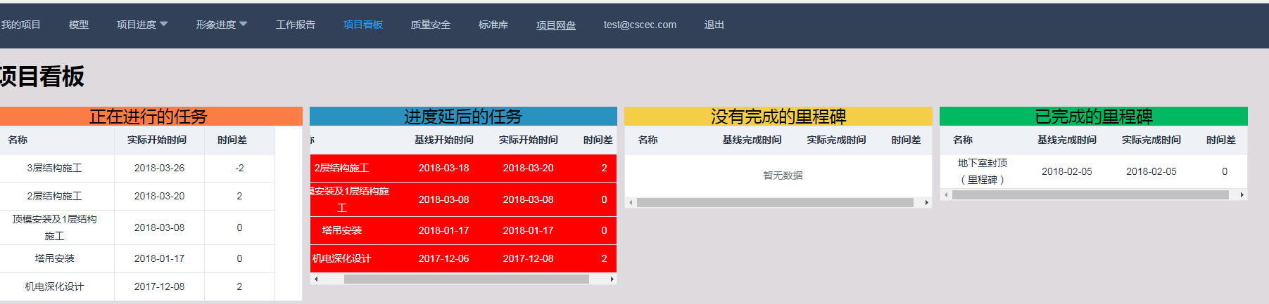 施工進(jìn)度計(jì)劃管理平臺(tái)
