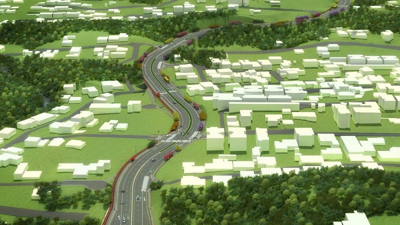 城市道路bim模型設(shè)計(jì)