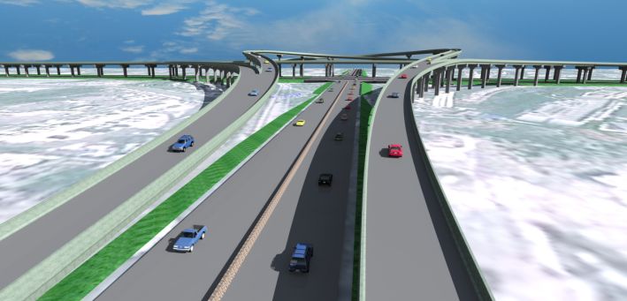 城市道路bim模型設(shè)計(jì)