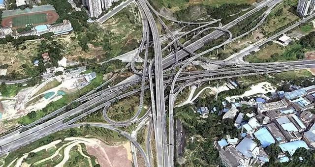 城市三維實(shí)景地圖模型，真正BIM全城模型