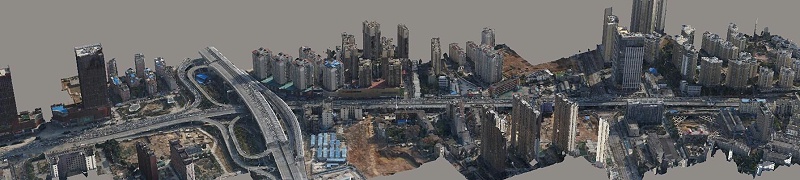 實景應用案例-道路設(shè)計施工與實景建模效果圖