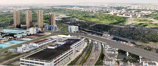 實景應用案例-道路設(shè)計施工與實景建模效果圖