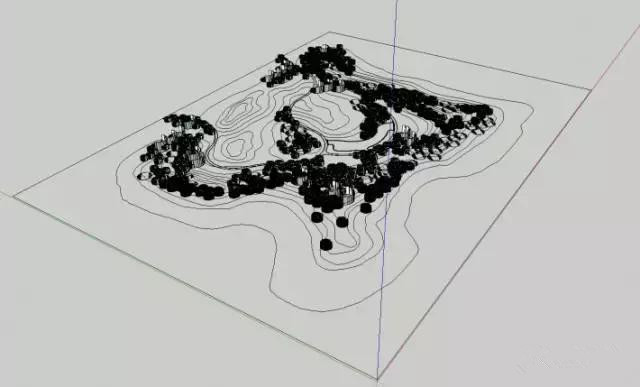 景觀設(shè)計怎么運用SU地形建模？