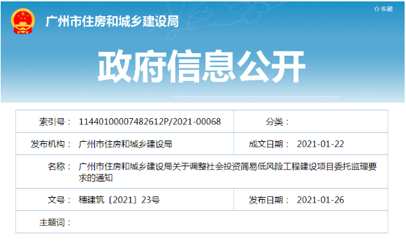 住建局:這類工程可聘請(qǐng)工程專業(yè)本科學(xué)歷或注冊(cè)建造師擔(dān)任內(nèi)部監(jiān)理!