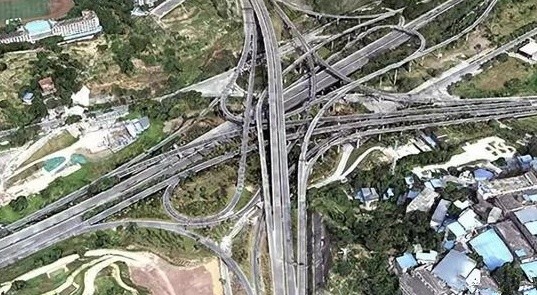 城市三維實(shí)景地圖模型，真正BIM全城模型