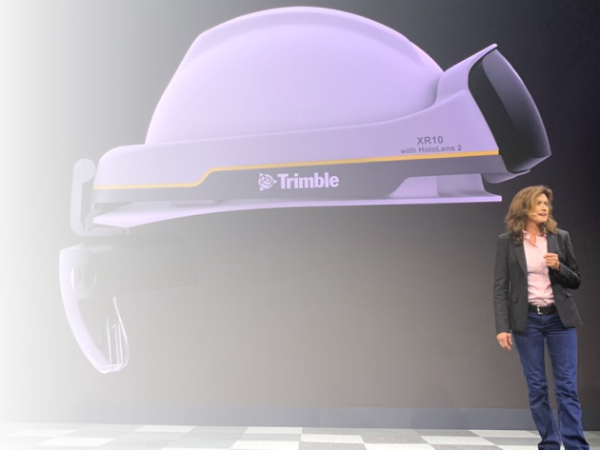 Trimble XR10 混合現(xiàn)實(shí)安全帽