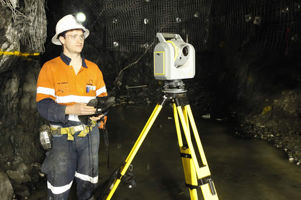 Trimble SX 12 3D 激光掃描全站儀-地下礦山測(cè)繪