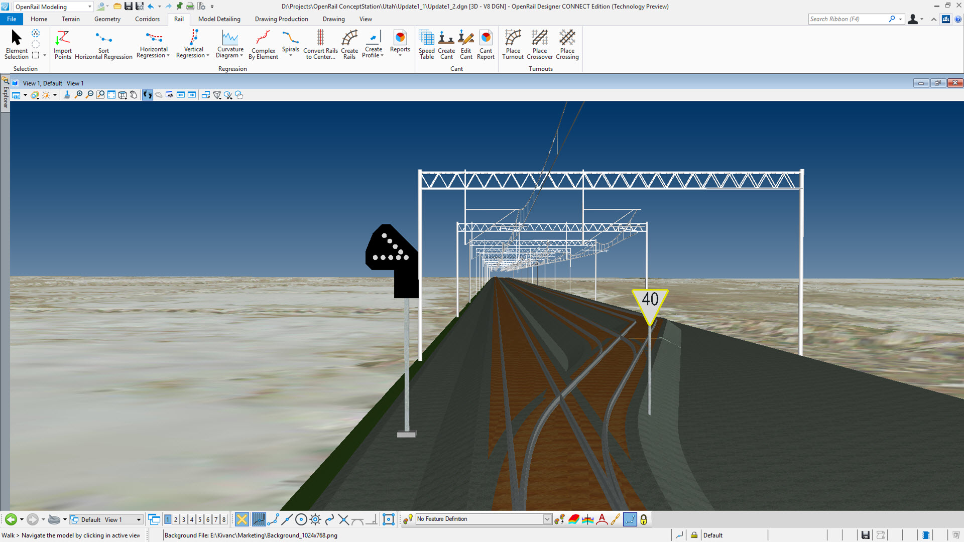 OpenRail Designer-設(shè)計(jì)和分析廊道、信號(hào)、排水系統(tǒng)、幾何圖形、站場、站點(diǎn)和側(cè)線