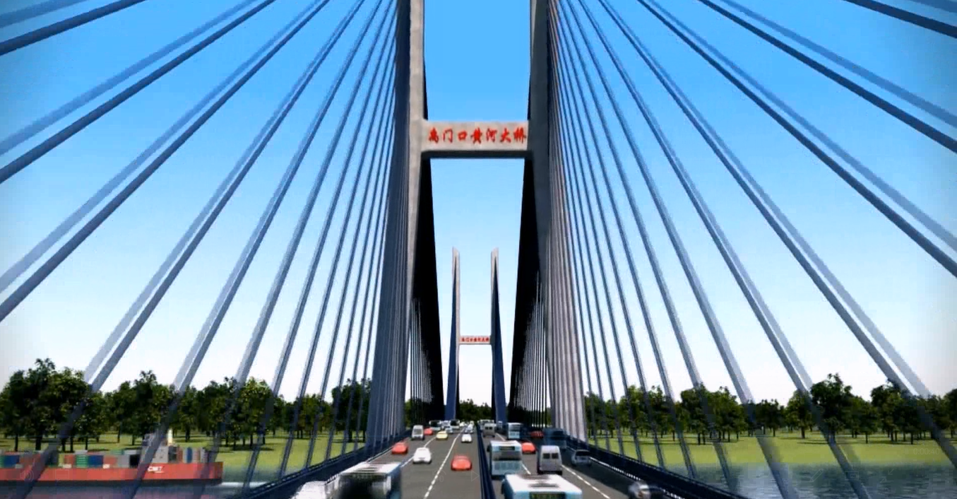 設(shè)計(jì)匯報(bào)動(dòng)畫(huà) | 黃河大橋主橋鋼梁安裝施工案例